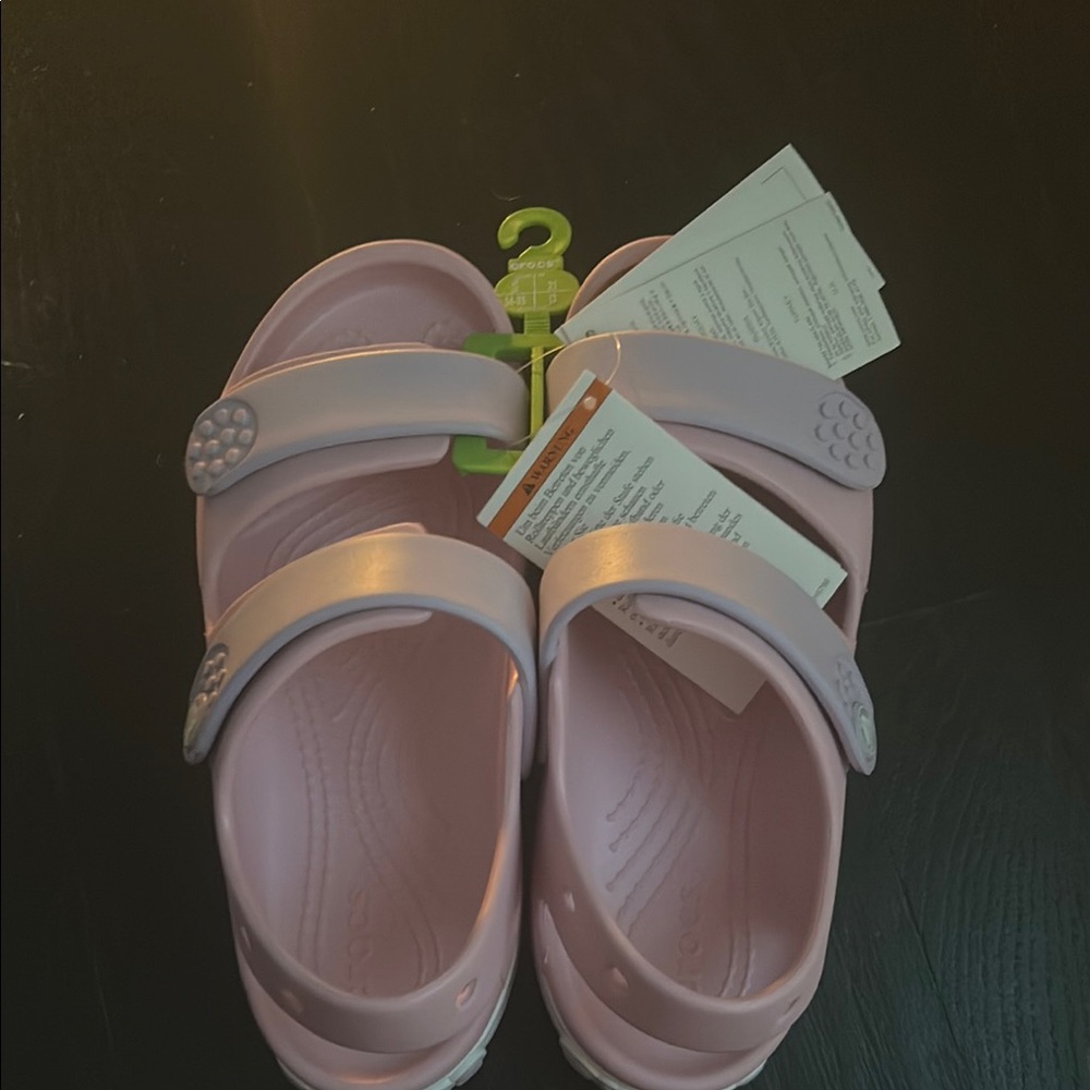 🆕 CROCS Pink Sandals - NWT